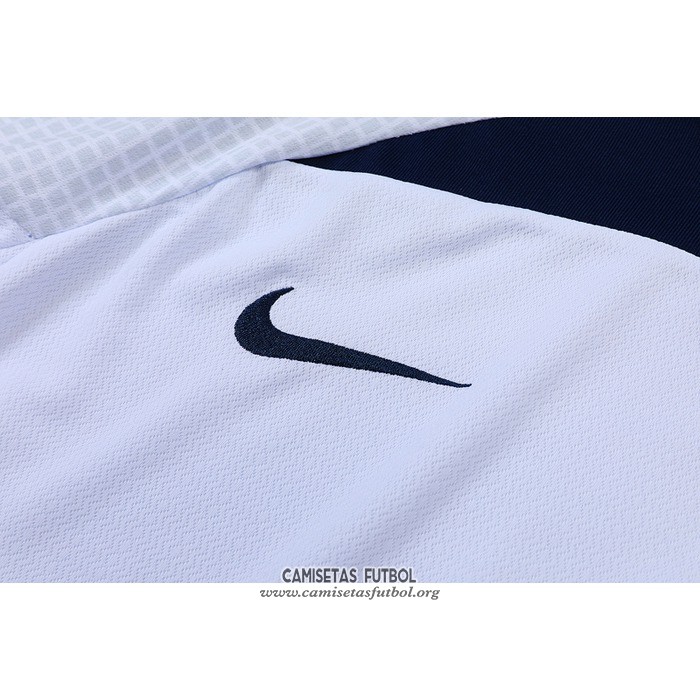 Chandal del Paris Saint-Germain Manga Corta 2022/2023 Blanco - Pantalon Corto